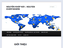 Tablet Screenshot of nguyenkhapnoi.com